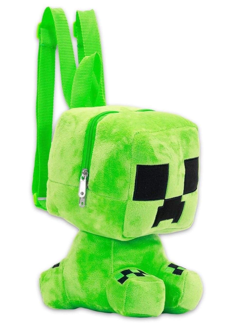 Minecraft Creeper Plush Backpack - Picture 4 of 4